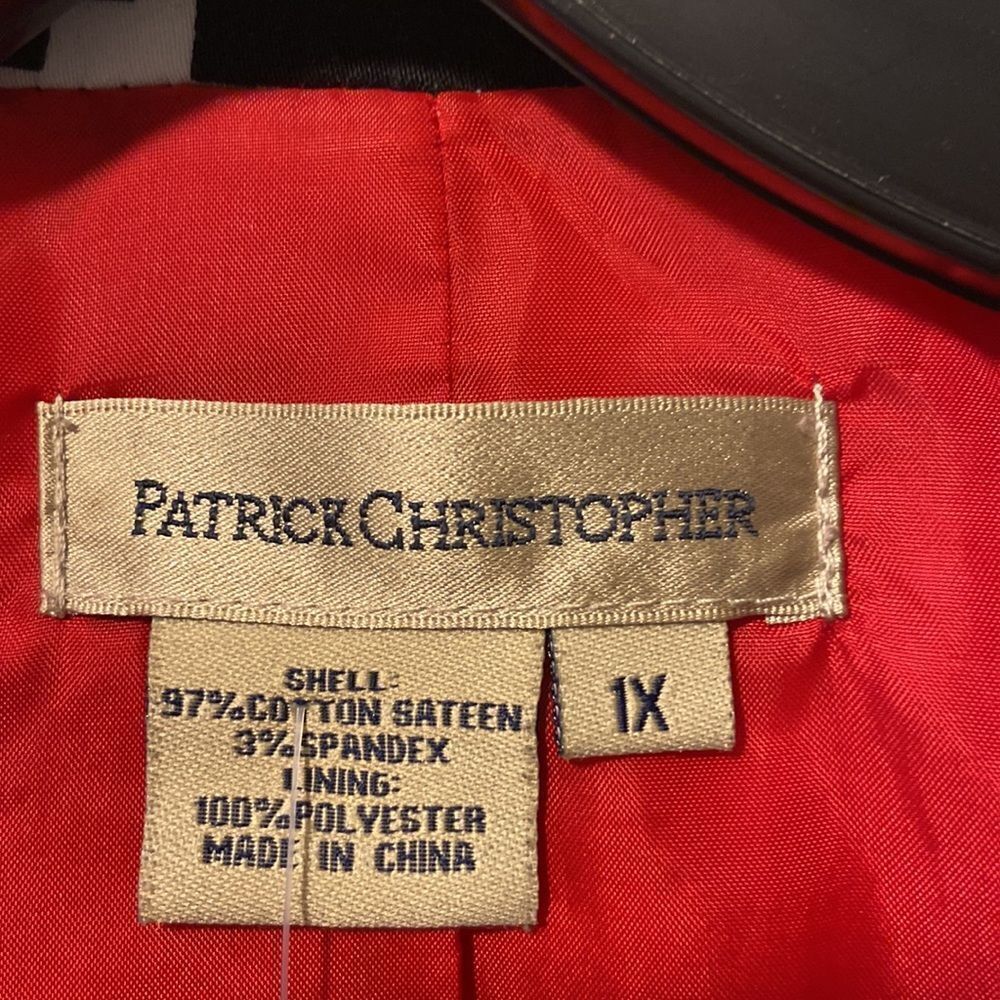 Patrick Christopher jacket size 1X‎ - image 2